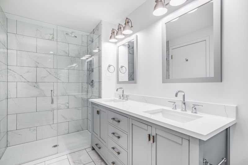High-End Vanity with Double Sinks